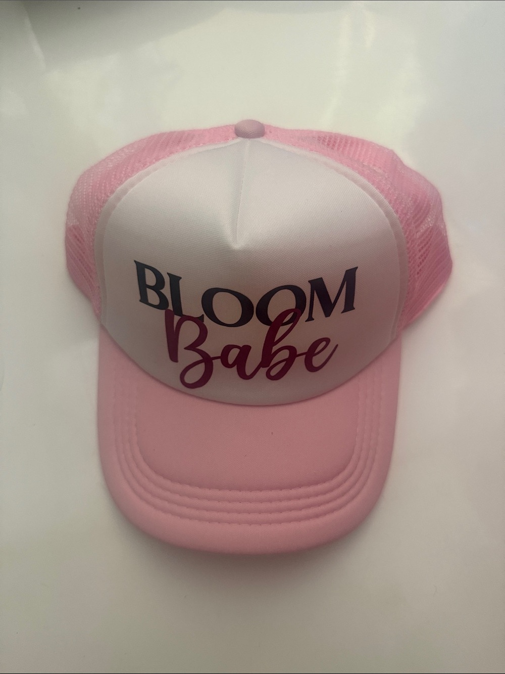 Bloom Babe Pink Trucker Hat